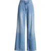 Pistola Dalia High Waist Wide Leg Jeans In Palo Alto