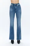 Pistola Lennon High Rise Crop Boot Jeans In London Vintage In Multi