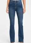 Pistola Dana High-rise Flare Jean In Blue In Blue