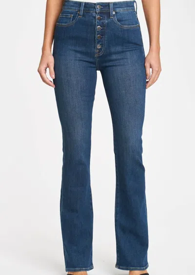 Pistola Dana High-rise Flare Jean In Blue