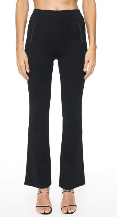 PISTOLA DANA PULL ON FLARE DRESS PANT IN BLACK