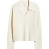 Pistola Dary Collar Sweater In Shell