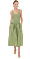 Pistola Denim Alessia Dress Sage In Sage