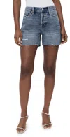 Pistola Denim Andie Shorts Thesis Distressed In Thesis Distressed