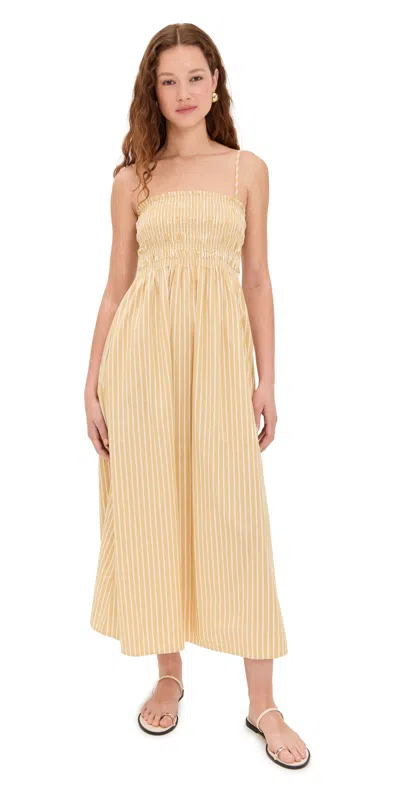 Pistola Denim Bianca Dress Beach Sand Stripe