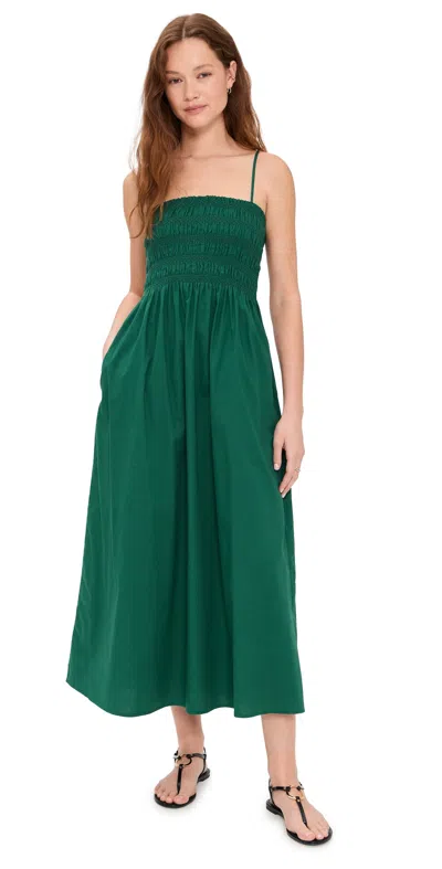 Pistola Denim Bianca Dress Emerald