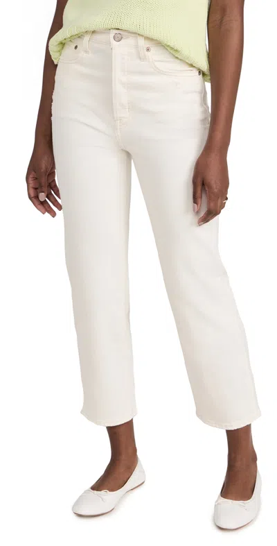 Pistola Denim Cassie Crop Jeans In Sand Vintage