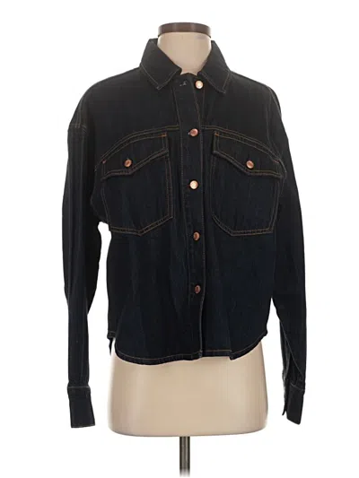 Pre-owned Pistola Denim Jacket In Black