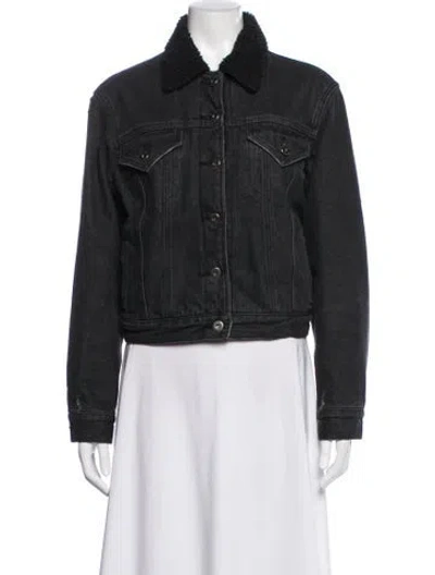 Pre-owned Pistola Denim Jacket In Black
