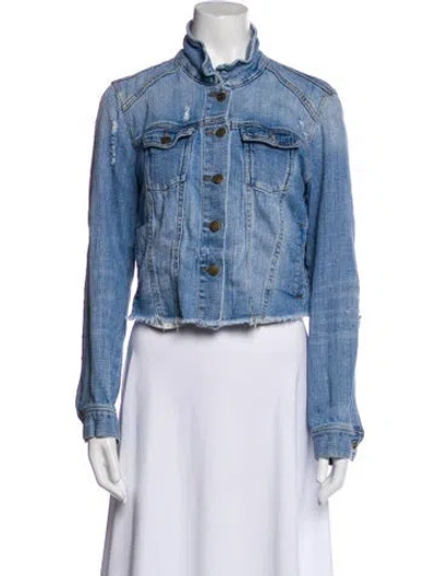 Pre-owned Pistola Denim Jacket In Blue
