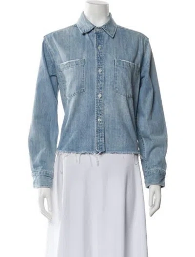 Pre-owned Pistola Denim Jacket In Blue