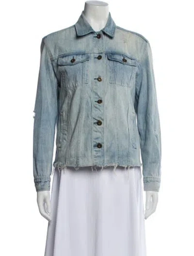 Pre-owned Pistola Denim Jacket In Blue
