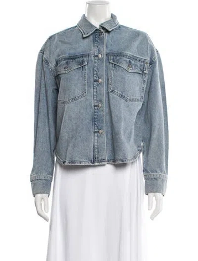 Pre-owned Pistola Denim Jacket In Blue