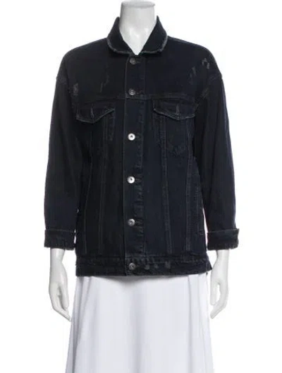 Pre-owned Pistola Denim Jacket In Blue