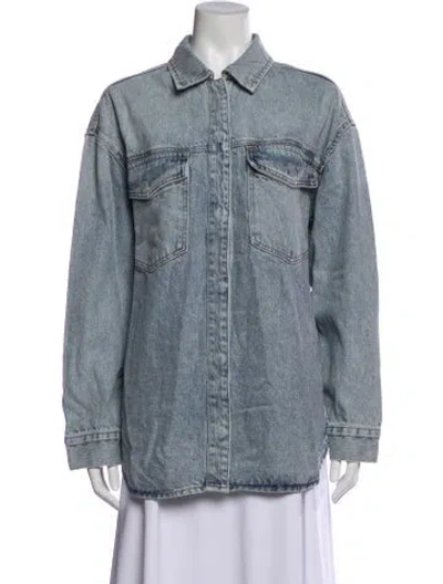 Pre-owned Pistola Denim Jacket In Blue