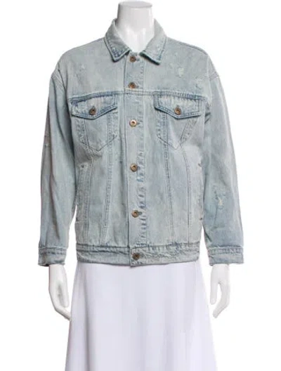 Pre-owned Pistola Denim Jacket In Blue