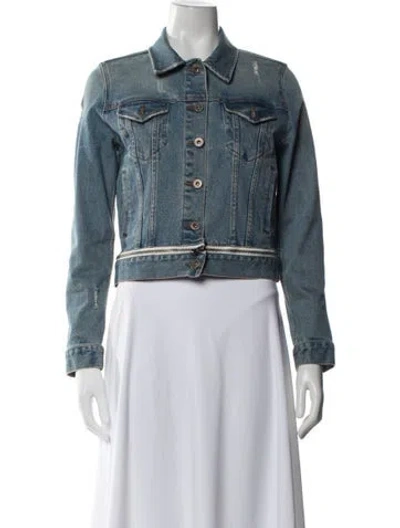 Pre-owned Pistola Denim Jacket In Blue