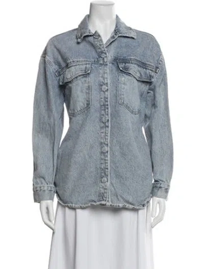 Pre-owned Pistola Denim Jacket In Blue