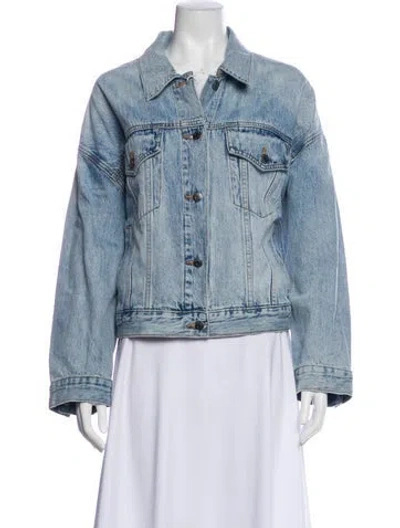 Pre-owned Pistola Denim Jacket In Blue