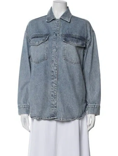 Pre-owned Pistola Denim Jacket In Blue