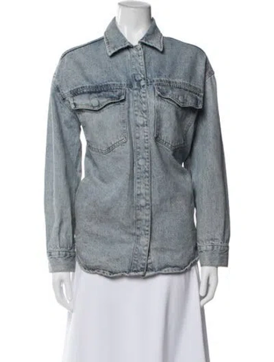Pre-owned Pistola Denim Jacket In Blue