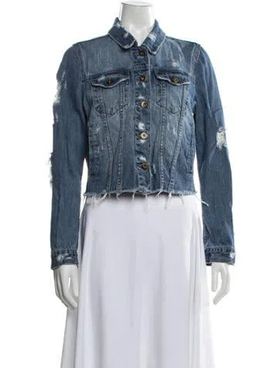 Pre-owned Pistola Denim Jacket In Blue