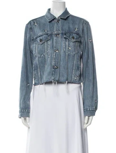 Pre-owned Pistola Denim Jacket In Blue