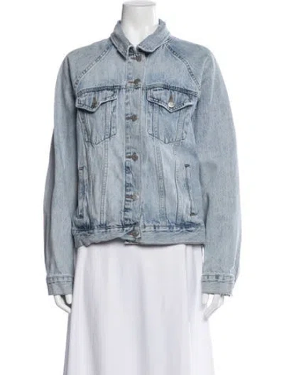 Pre-owned Pistola Denim Jacket In Blue