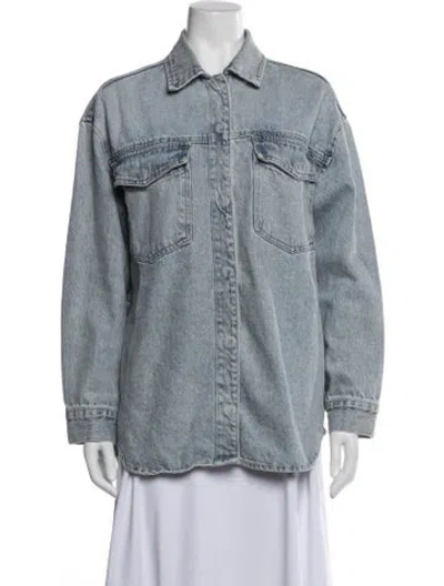 Pre-owned Pistola Denim Jacket In Blue