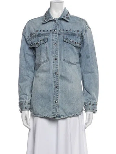 Pre-owned Pistola Denim Jacket In Blue