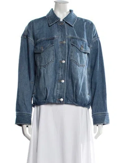 Pre-owned Pistola Denim Jacket In Blue