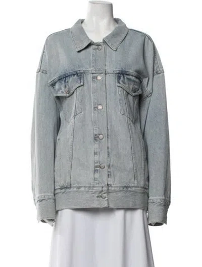 Pre-owned Pistola Denim Jacket In Blue