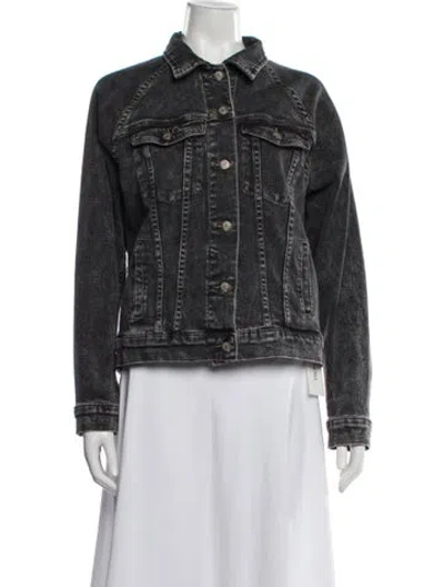Pre-owned Pistola Denim Jacket In Gray