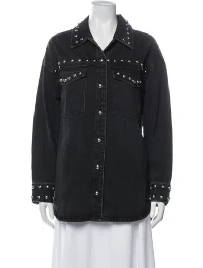 Pre-owned Pistola Denim Jacket In Gray