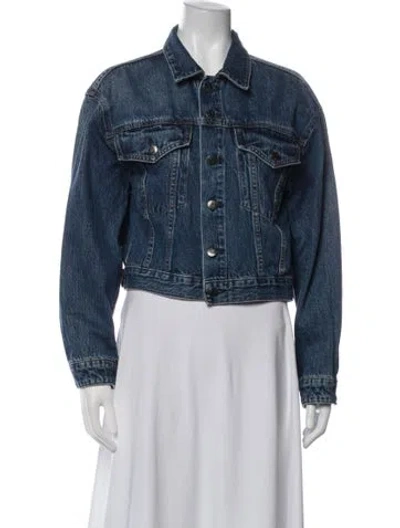 Pre-owned Pistola Denim Jacket W/ Tags In Blue
