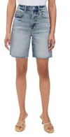 Pistola Denim Kaylee Shorts Boulder In Boulder