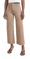 Pistola Denim Penny Crop Jeans Cashew In Cashew