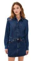 Pistola Denim Pixie Denim Dress Gemini In Blue