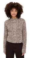 Pistola Denim Quinn Sweater Chocolate Marl In Brown