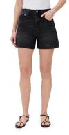 Pistola Denim Saige Shorts Glamour In Black