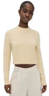 Pistola Denim Sara Alpaca Sweater Soft Yellow In Soft Yellow