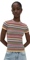 Pistola Denim Selene Tee Multi Stripe