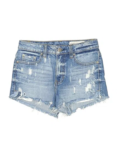 Pre-owned Pistola Denim Shorts In Blue