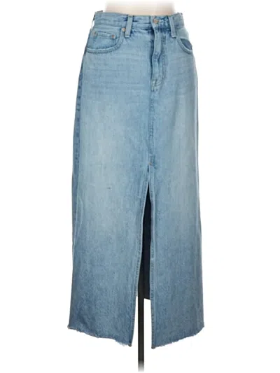 Pre-owned Pistola Denim Skirt In Blue