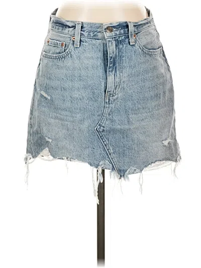 Pre-owned Pistola Denim Skirt In Blue