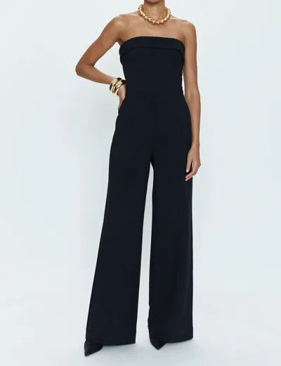 Pistola Denim Valentina Polished Jumpsuit In Black