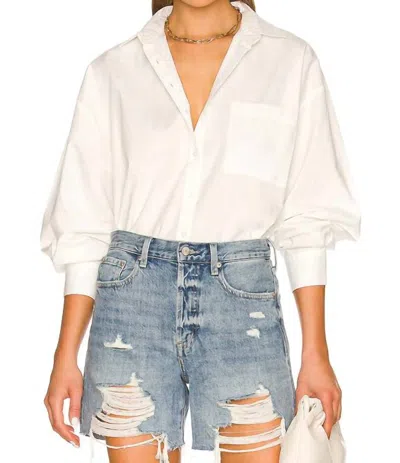 Pistola Devin Denim Shorts In Lucca Distressed