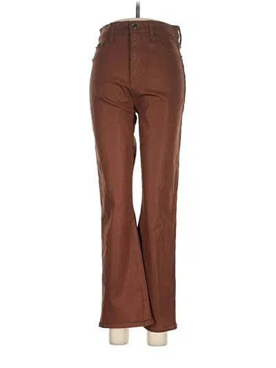 Pre-owned Pistola Dress Pants In Brown