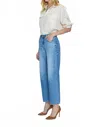 Pistola Dylan Carpenter Mid Rise Rise Wide Leg Jean In Griffith
