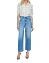 Pistola Dylan Carpenter Mid Rise Rise Wide Leg Jean In Griffith In Multi